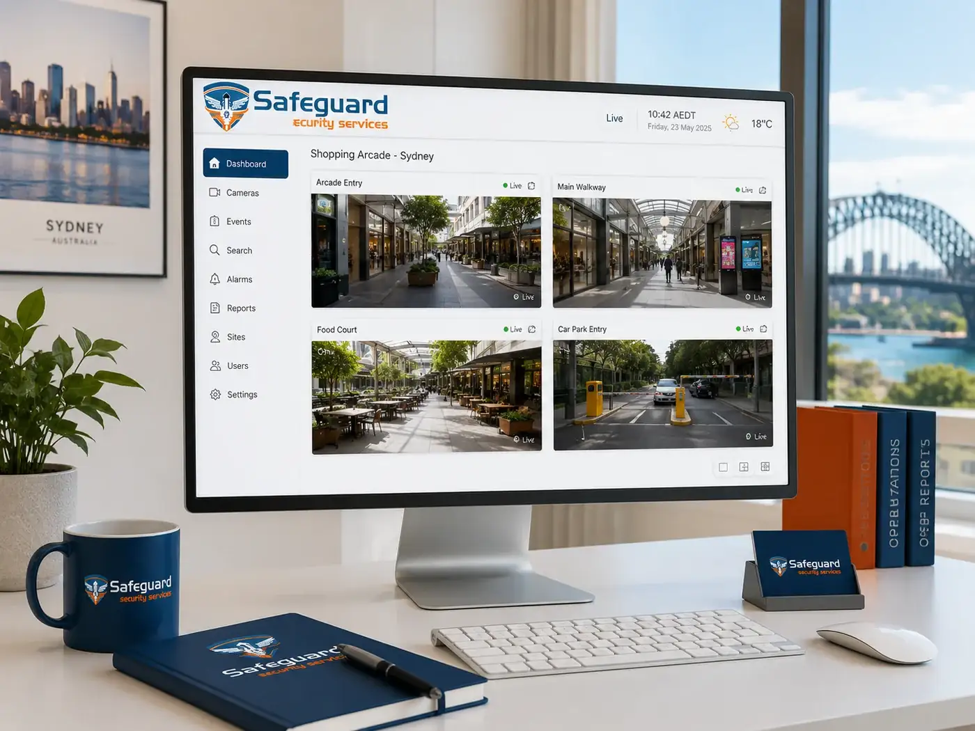 Safeguard Solutions cloud video and multi-site console